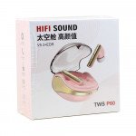 Wholesale TWS In Ear Bluetooth Wireless Headphone Earbuds Gaming Headset Stereo Sound P60 for Universal Cell Phone And Bluetooth Device (Pink)